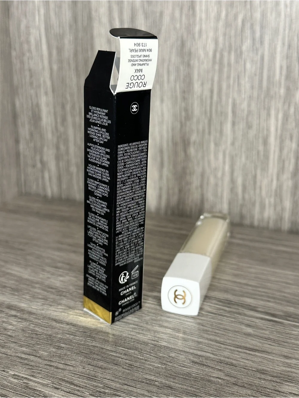 CHANEL Rouge Coco Max Gloss — 904 Maxi Pearl * Discontinued- Rare